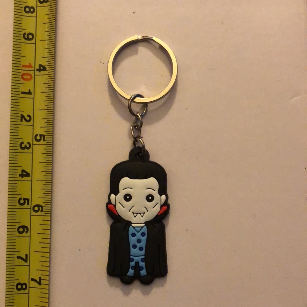 New - Keychain - Halloween - Horror - Dracula - Vampire